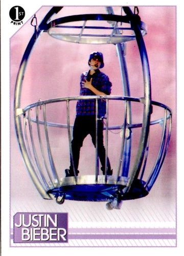 #60 During his My World Tour at Madison Square Gar - 2010 Panini Justin Bieber