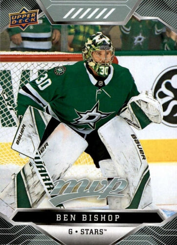 #60 Ben Bishop - Dallas Stars - 2019-20 Upper Deck MVP Hockey