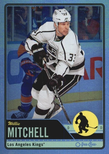 #60 Willie Mitchell - Los Angeles Kings - 2012-13 O-Pee-Chee - Rainbow Hockey