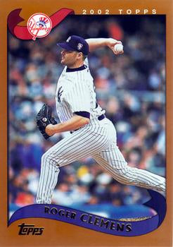 #60 Roger Clemens - New York Yankees - 2002 Topps Baseball