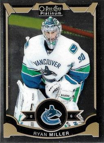 #60 Ryan Miller - Vancouver Canucks - 2015-16 O-Pee-Chee Platinum Hockey
