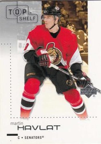 #60 Martin Havlat - Ottawa Senators - 2002-03 Upper Deck Top Shelf Hockey