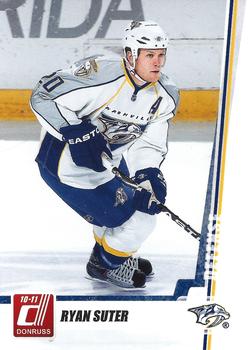 #60 Ryan Suter - Nashville Predators - 2010-11 Donruss Hockey