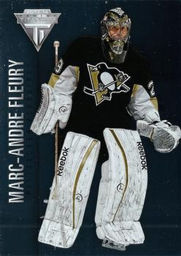 #60 Marc-Andre Fleury - Pittsburgh Penguins - 2013-14 Panini Titanium Hockey