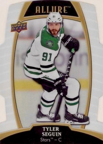 #60 Tyler Seguin - Dallas Stars - 2019-20 Upper Deck Allure - White Rainbow Hockey