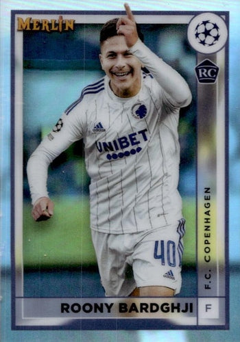 #60b Roony Bardghji - FC Copenhagen - 2022-23 Merlin Chrome UEFA Club Competitions Soccer