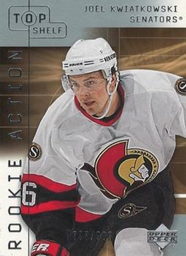 #60b Joel Kwiatkowski - Ottawa Senators - 2001-02 Upper Deck Top Shelf Hockey