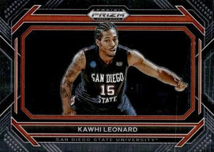 #60b Kawhi Leonard - San Diego State Aztecs - 2023 Panini Prizm Draft Picks Basketball