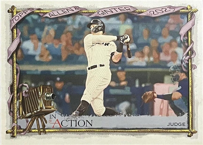 #60b Aaron Judge - New York Yankees - 2023 Topps Allen & Ginter Baseball