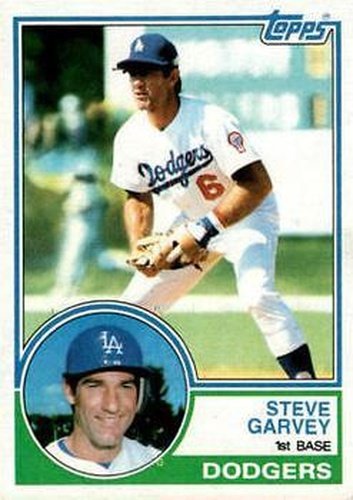 #610 Steve Garvey - Los Angeles Dodgers - 1983 Topps Baseball