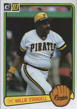 #610 Willie Stargell - Pittsburgh Pirates - 1983 Donruss Baseball