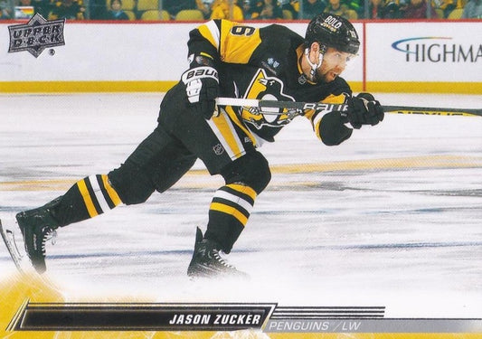 #611 Jason Zucker - Pittsburgh Penguins - 2022-23 Upper Deck Hockey