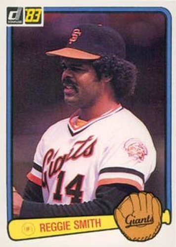 #611 Reggie Smith - San Francisco Giants - 1983 Donruss Baseball