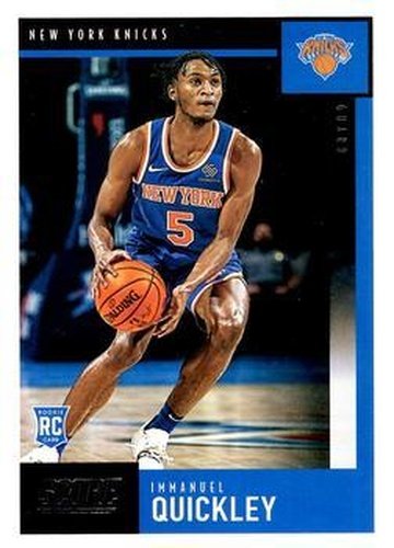 #612 Immanuel Quickley - New York Knicks - 2020-21 Panini Chronicles Basketball