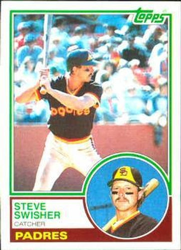 #612 Steve Swisher - San Diego Padres - 1983 Topps Baseball