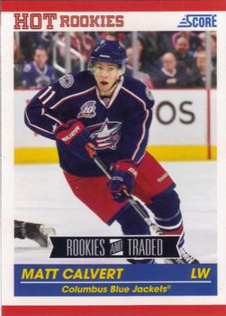 #612 Matt Calvert - Columbus Blue Jackets - 2010-11 Score Hockey
