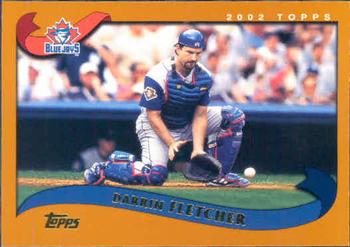 #612 Darrin Fletcher - Toronto Blue Jays - 2002 Topps Baseball