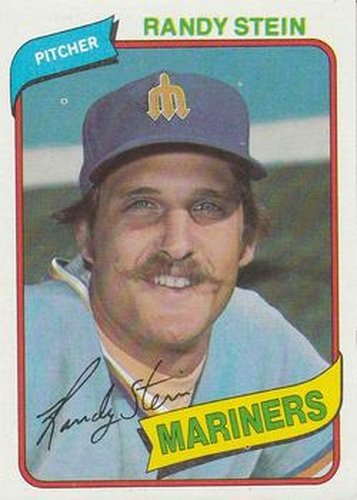 #613 Randy Stein - Seattle Mariners - 1980 Topps Baseball