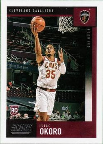 #613 Isaac Okoro - Cleveland Cavaliers - 2020-21 Panini Chronicles Basketball