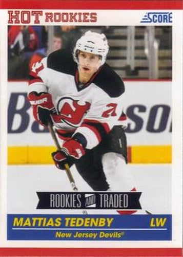 #613 Mattias Tedenby - New Jersey Devils - 2010-11 Score Hockey