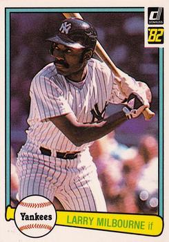 #614 Larry Milbourne - New York Yankees - 1982 Donruss Baseball