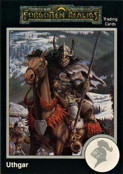 #614 Uthgar - 1991 TSR Advanced Dungeons & Dragons - Silver