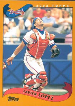 #615 Javier Lopez - Atlanta Braves - 2002 Topps Baseball