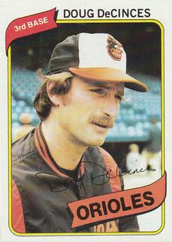 #615 Doug DeCinces - Baltimore Orioles - 1980 Topps Baseball