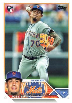 #615 Jose Butto - New York Mets - 2023 Topps Baseball