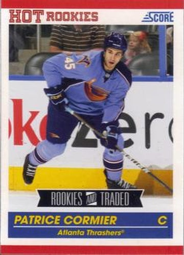 #615 Patrice Cormier - Atlanta Thrashers - 2010-11 Score Hockey