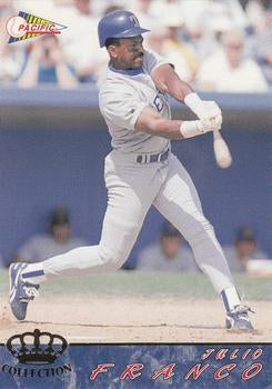 #615 Julio Franco - Texas Rangers - 1994 Pacific Baseball
