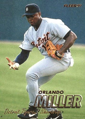 #615 Orlando Miller - Detroit Tigers - 1997 Fleer Baseball