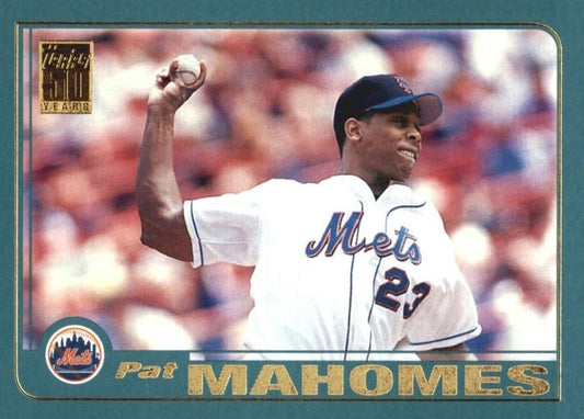#615 Pat Mahomes - New York Mets - 2001 Topps Baseball
