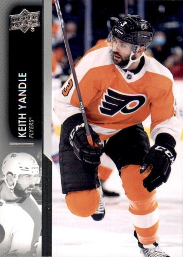 #616 Keith Yandle - Philadelphia Flyers - 2021-22 Upper Deck Hockey