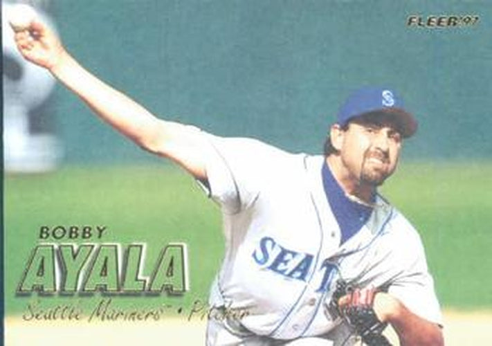 #616 Bobby Ayala - Seattle Mariners - 1997 Fleer Baseball