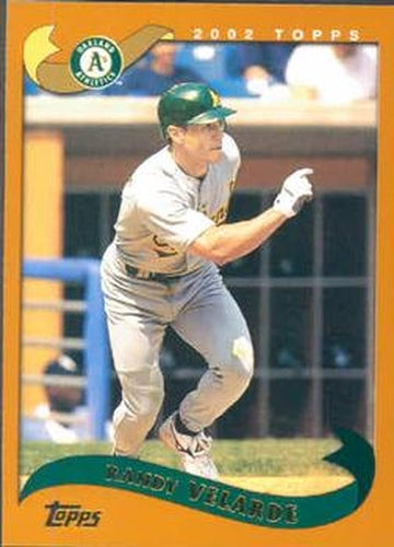 #616 Randy Velarde - Oakland Athletics - 2002 Topps Baseball