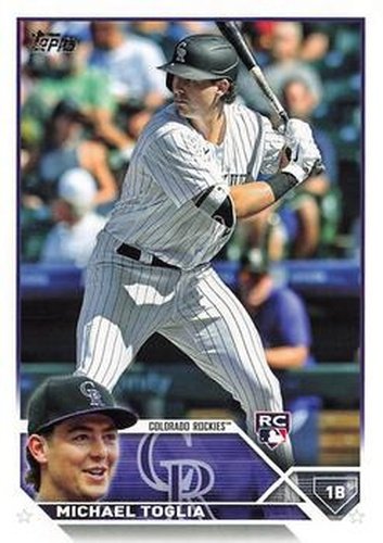 #616 Michael Toglia - Colorado Rockies - 2023 Topps Baseball