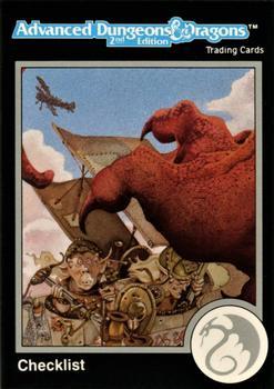 #616 Checklist 14 - 538-577 - 1991 TSR Advanced Dungeons & Dragons - Silver