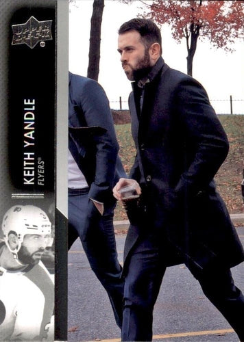 #616b Keith Yandle - Philadelphia Flyers - 2021-22 Upper Deck Hockey