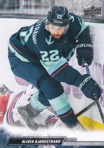 #617 Oliver Bjorkstrand - Seattle Kraken - 2022-23 Upper Deck Hockey