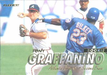 #617 Tony Graffanino - Atlanta Braves - 1997 Fleer Baseball