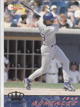 #617 Juan Gonzalez - Texas Rangers - 1994 Pacific Baseball