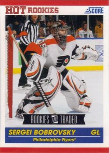 #617 Sergei Bobrovsky - Philadelphia Flyers - 2010-11 Score Hockey