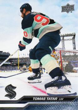 #617 Tomas Tatar - Seattle Kraken - 2023-24 Upper Deck Hockey