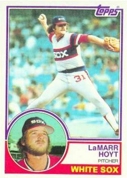 #618 LaMarr Hoyt - Chicago White Sox - 1983 Topps Baseball