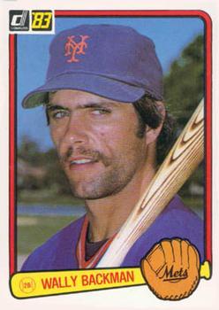 #618 Wally Backman - New York Mets - 1983 Donruss Baseball