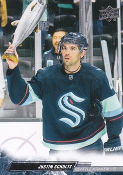 #619 Justin Schultz - Seattle Kraken - 2022-23 Upper Deck Hockey