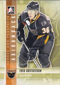 #113 Erik Gustafsson - Adirondack Phantoms - 2011-12 In The Game Heroes and Prospects Hockey