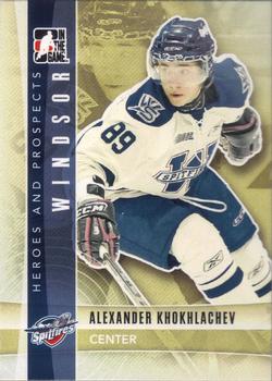 #12 Alexander Khokhlachev - Windsor Spitfires - 2011-12 In The Game Heroes and Prospects Hockey