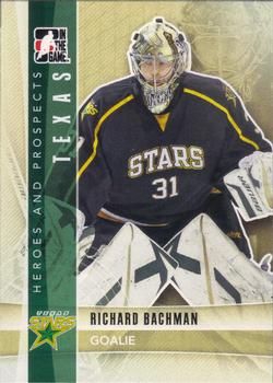 #130 Richard Bachman - Texas Stars - 2011-12 In The Game Heroes and Prospects Hockey